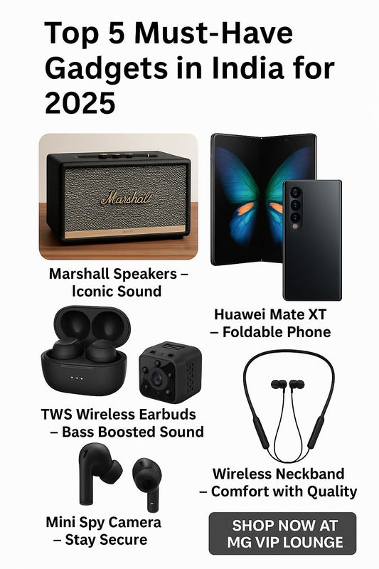 Top 5 Gadgets in India You Shouldn’t Miss in 2025