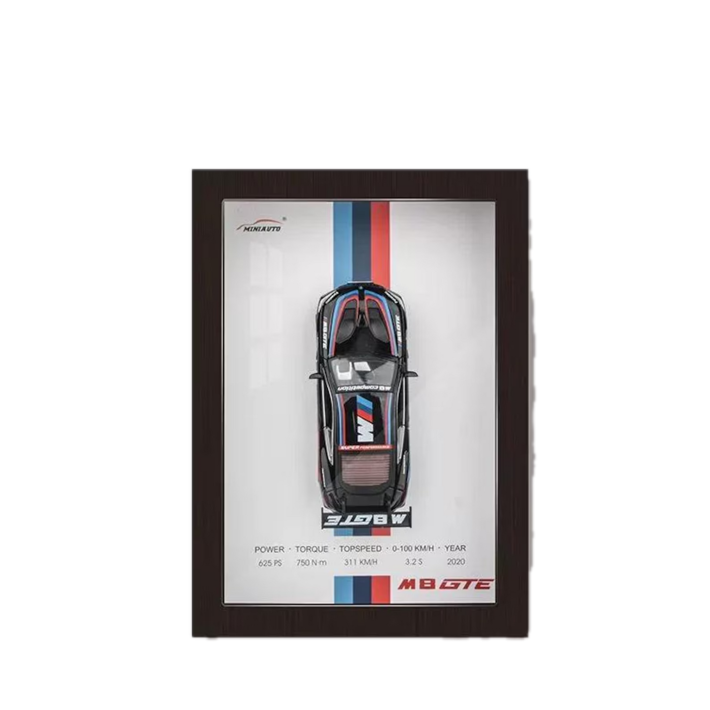 Alloy Metal Sports Car Model 3D Car Frem