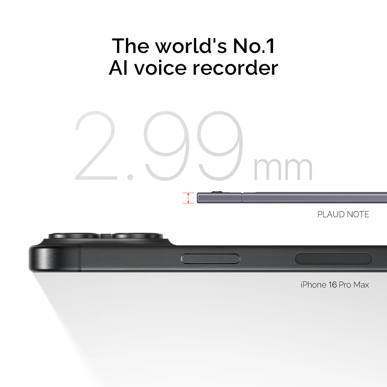 PLAUD NOTE | ChatGPT Empowered AI Voice Recorder