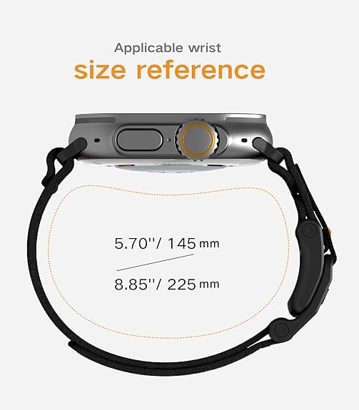 Aulumu A11 Mag Buckle Slim Band Designed for Apple Watch Band