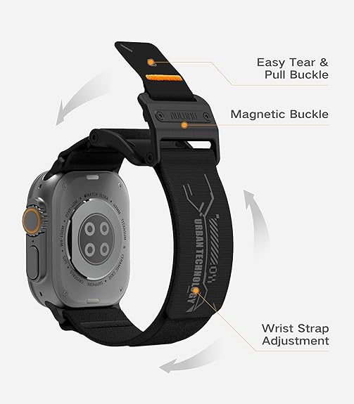 Aulumu A11 Mag Buckle Slim Band Designed for Apple Watch Band