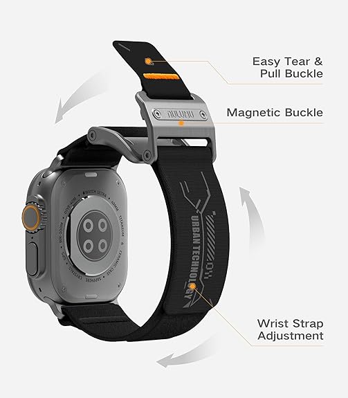 Aulumu A11 Mag Buckle Slim Band Designed for Apple Watch Band