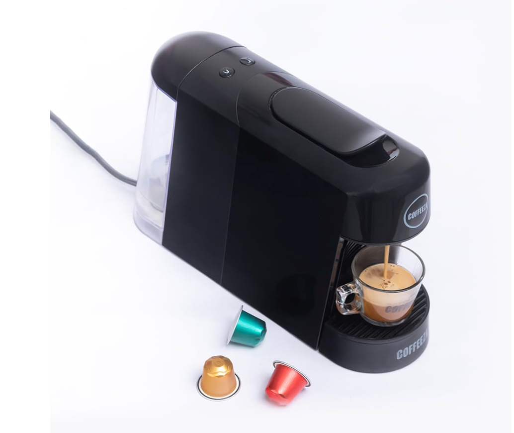 Coffeeza Finero Next Coffee Machine + Free 10 Capsules (Refurbished)