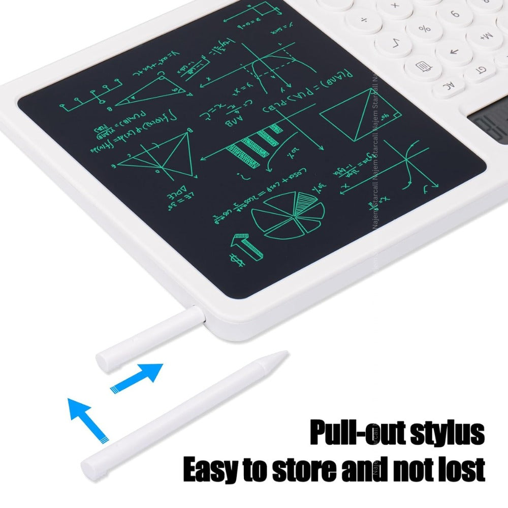 3in1 Calculator +Clock + LCD Writing Tablet by iLifestyle