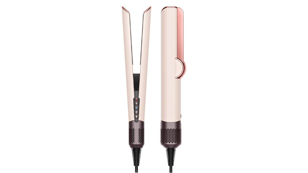 Dyson Airstrait™ straightener in Ceramic pink and rose gold