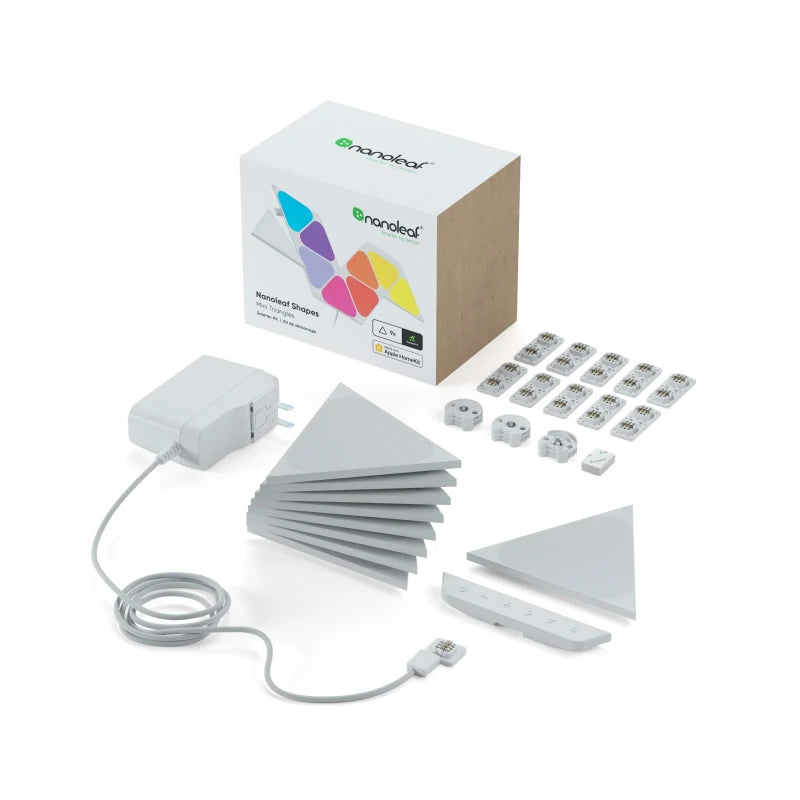 Nanoleaf SHAPES-MINI TRIANGLES-9 PACK SMARTER KIT-TOUCH ENABLED