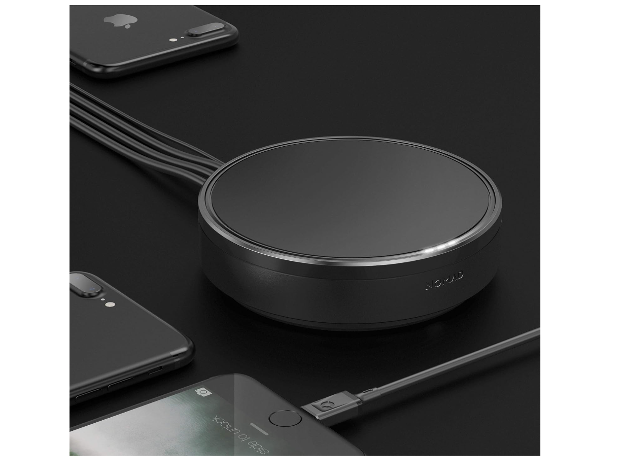 Nomad Wireless Hub Charges 5 Devices