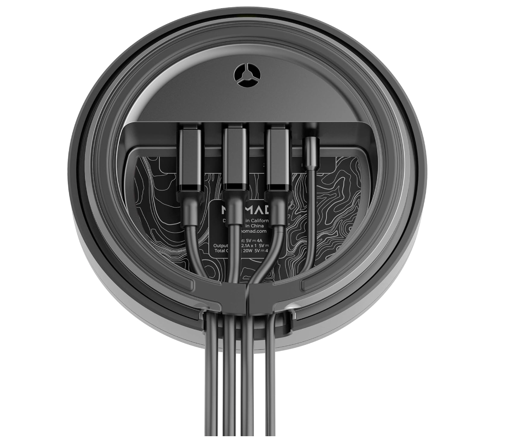 Nomad Wireless Hub Charges 5 Devices