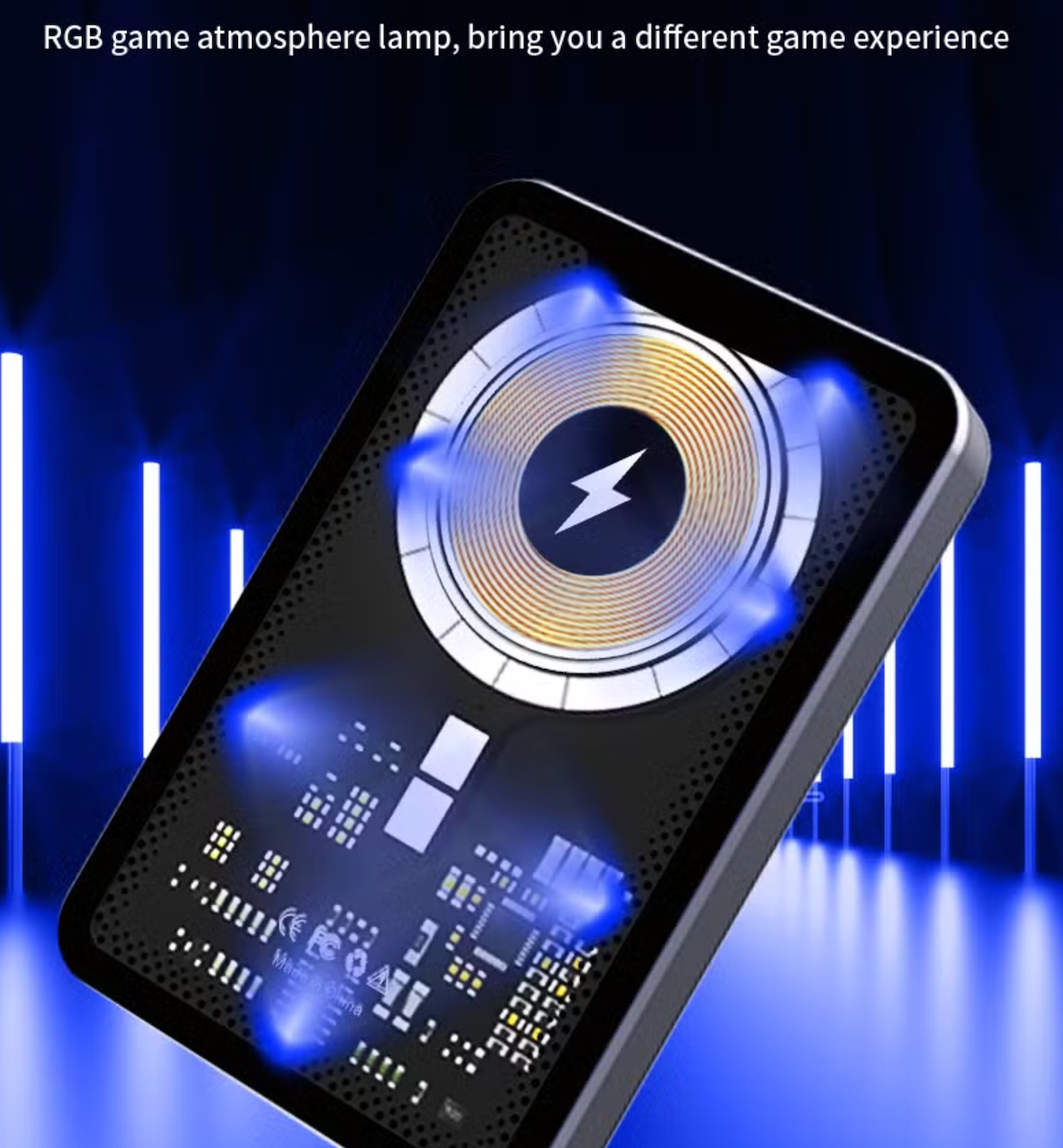 Wireless Power Bank + Video Game (500Games) 2in1 Mag Safe Fast Charging