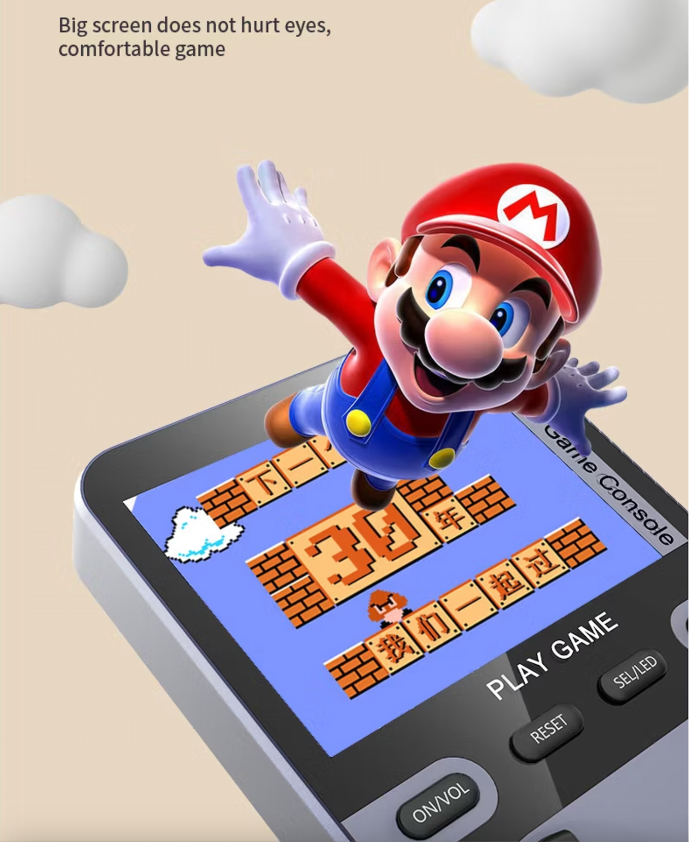 Wireless Power Bank + Video Game (500Games) 2in1 Mag Safe Fast Charging