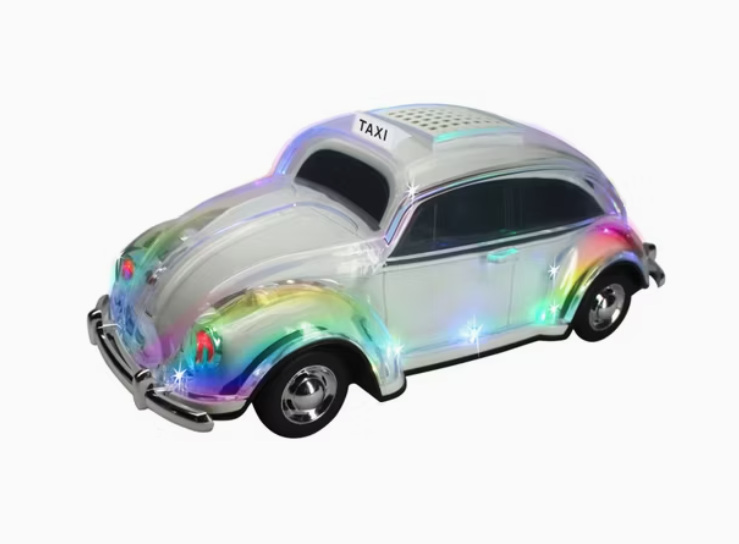 Classic Vintage Car (Mini-Cooper) Taxi Shaped Stereo Bluetooth Speaker