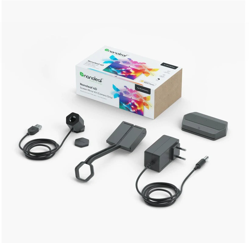 Nanoleaf 4D - TV SCREEN MIRROR KIT - CAMERA ONLY-CONTROLLER - PSU - 12V, 24W - 200V-240V - UK/SG