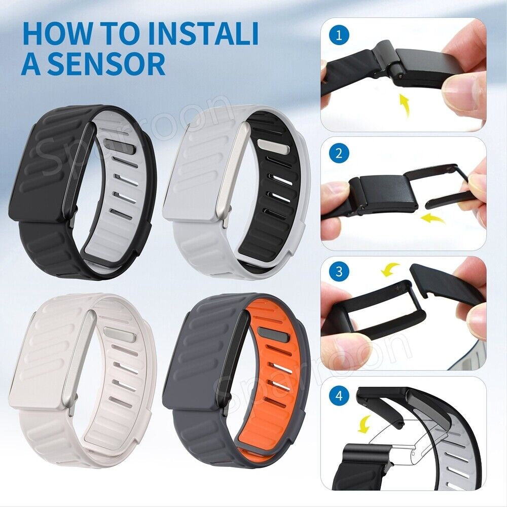 Sport Silicone Replacement Wristband Bands for Whoop 4.0 ( Compatible )