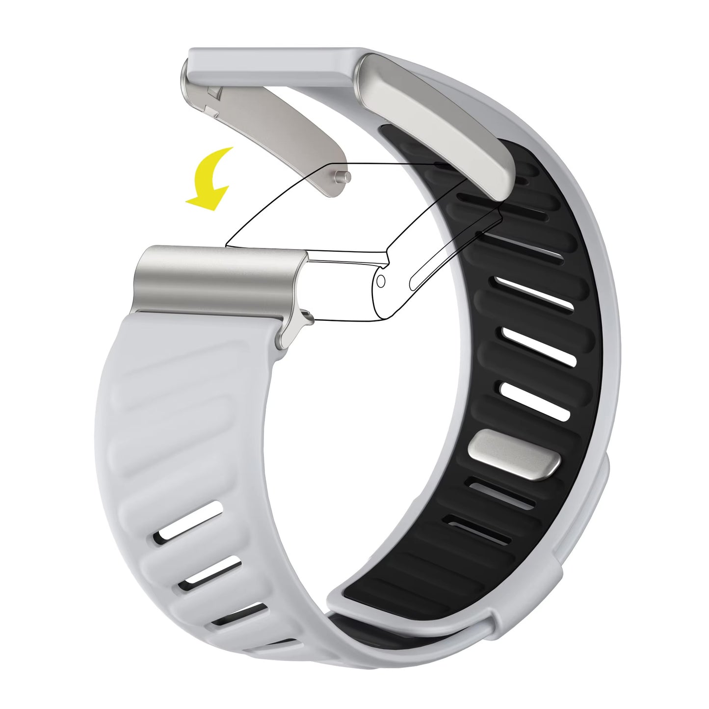 Sport Silicone Replacement Wristband Bands for Whoop 4.0 ( Compatible )