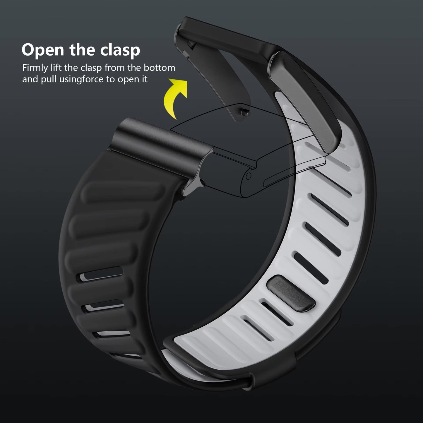 Sport Silicone Replacement Wristband Bands for Whoop 4.0 ( Compatible )