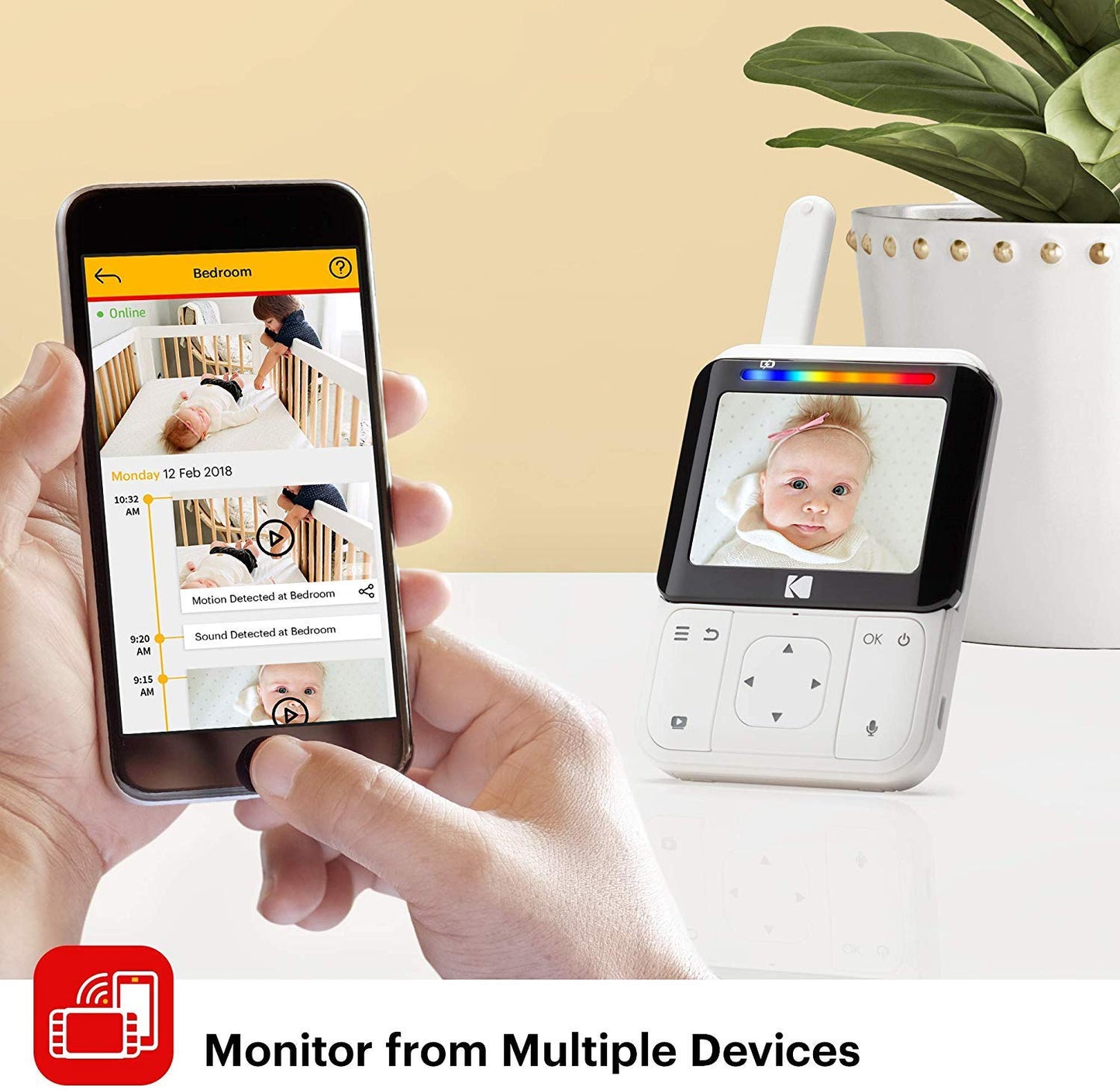 KODAK Cherish C225 Video Baby Monitor
