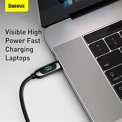 Baseus Display Fast Charging Data Cable Usb Type C(Type-C To Type-C) 100W