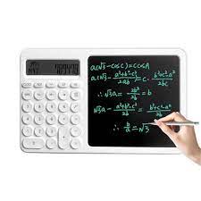 3in1 Calculator +Clock + LCD Writing Tablet by iLifestyle