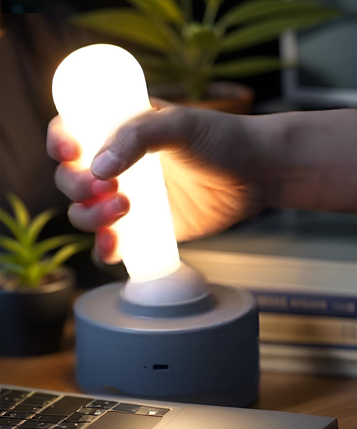 Multi-Functional Lever Night Light Stylish Portable