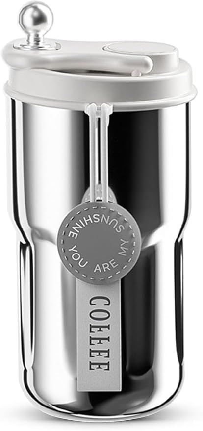 nsulated Vacuum Coffee Mug / Flask/Thermos with Thermostat by iLifestyle