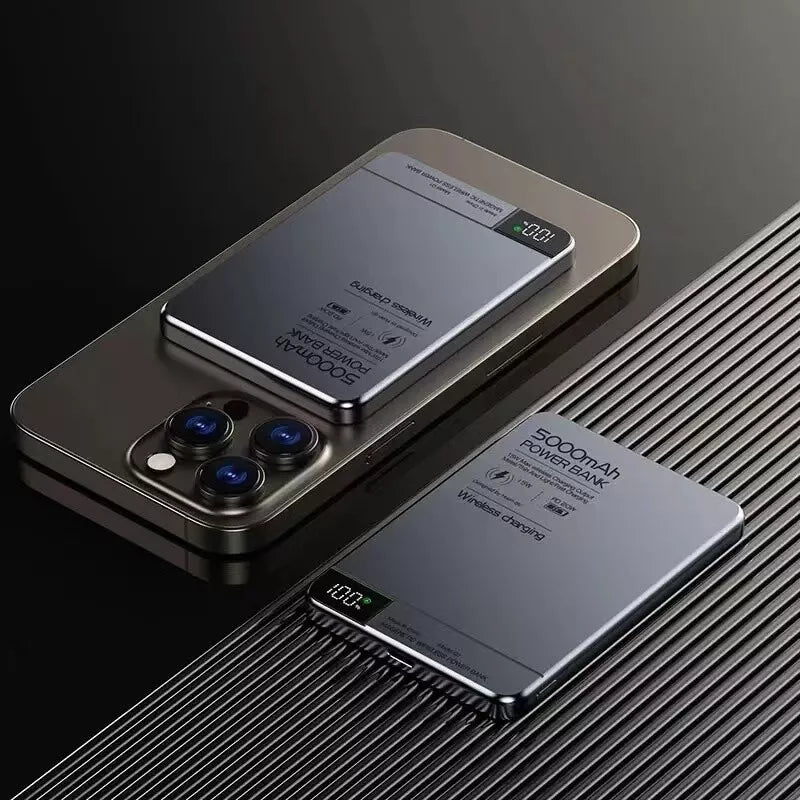 MagSafe Power Bank 5000mAh with LED Display – iLifestyle