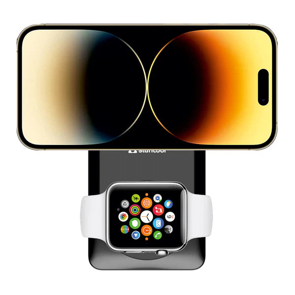 Stuftcool Monde 10000mAh Magnetic Wireless Power Bank with Apple Watch Charging