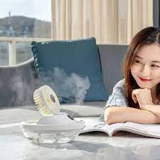 Water Spray Mist Fan with 2000mAh Rechargeable Battery