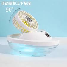 Water Spray Mist Fan with 2000mAh Rechargeable Battery