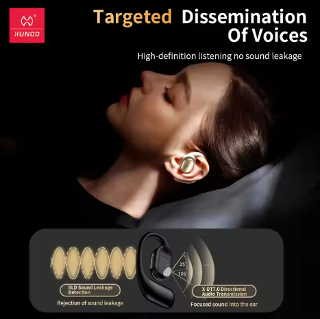 XUNDD New Design Open Smart Touch Bluetooth Earphones Wireless
