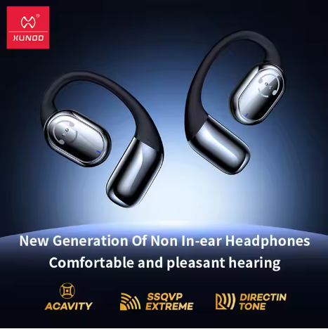 XUNDD New Design Open Smart Touch Bluetooth Earphones Wireless