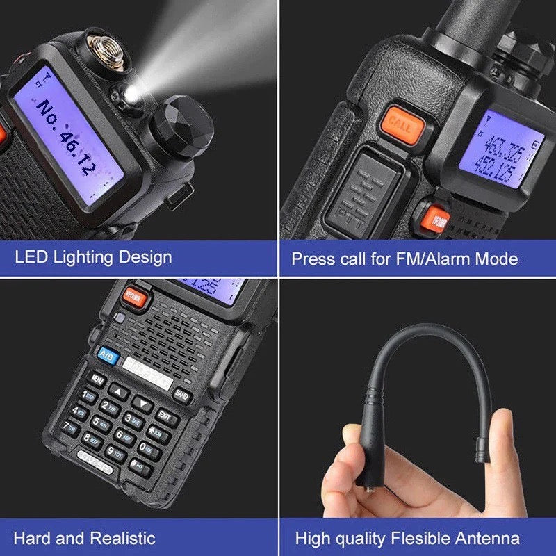 Baofeng UV-5R 5W Dual Band Walkie Talkie