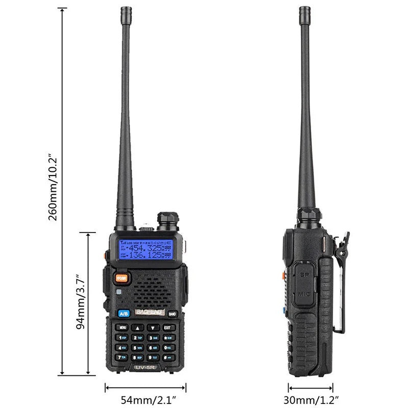 Baofeng UV-5R 5W Dual Band Walkie Talkie