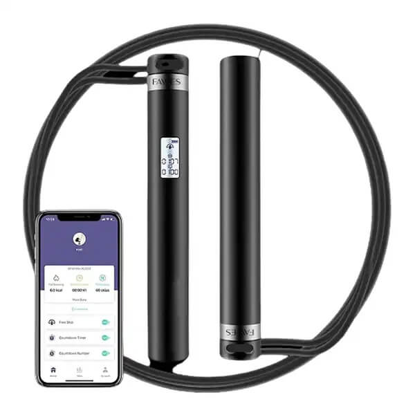 FAWES SMART SKIPPING ROPE WITH DIGITAL APP