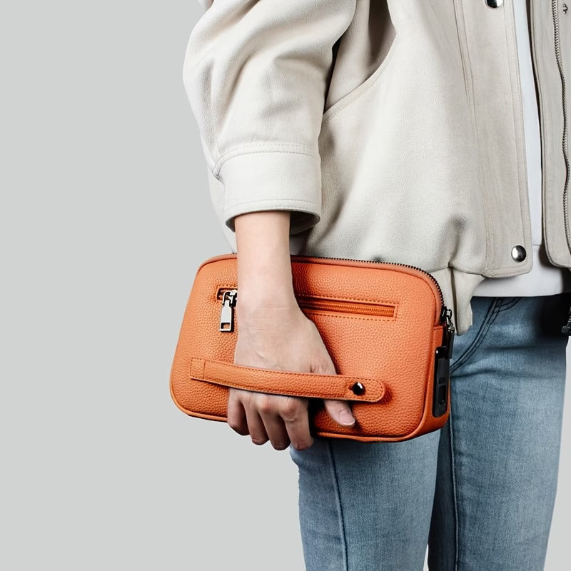 ANTI-THEFT CLUTCH BAG