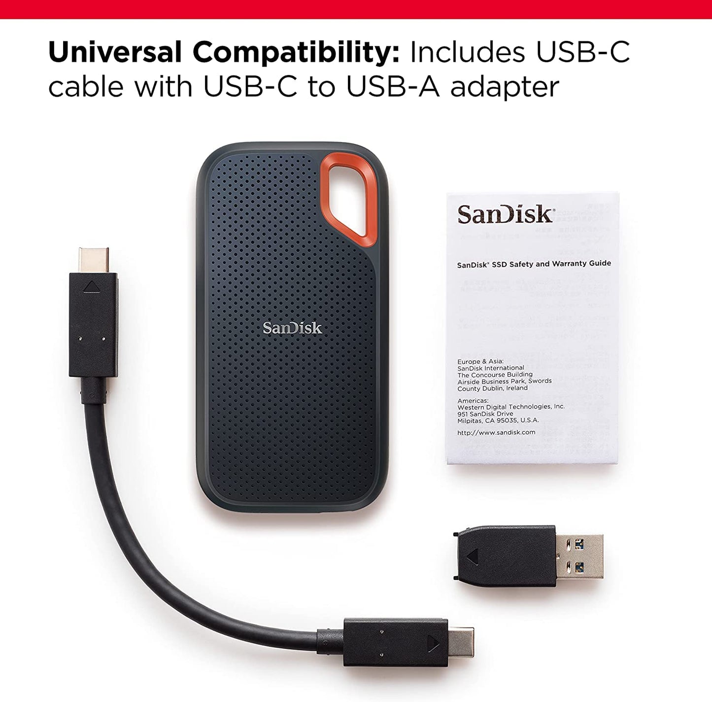 SANDISK Extreme 4TB Portable External SSD