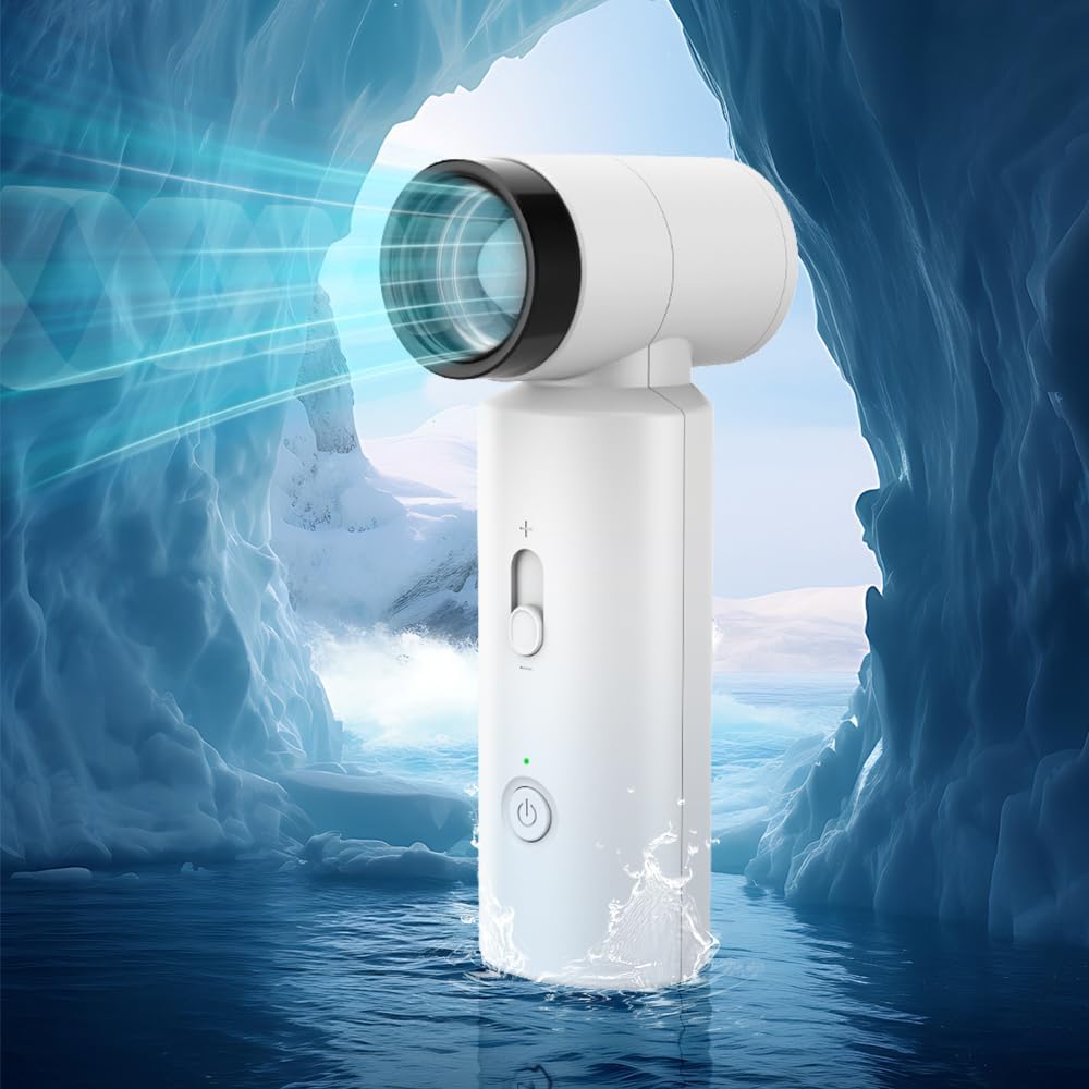 3in1 High-Speed Portable Jet Fan + Hair Dryer + Air Duster by iLifeStyle