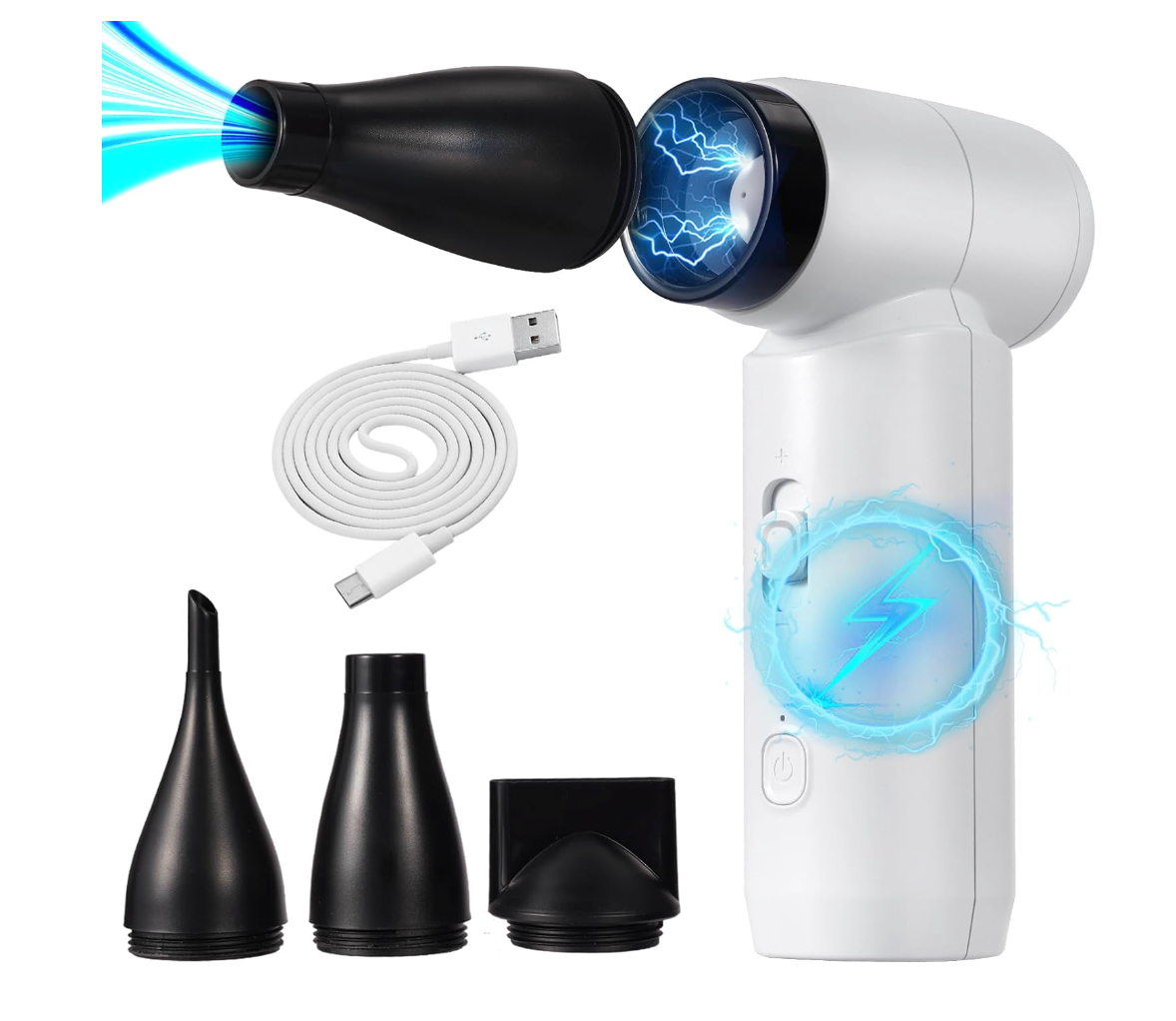 3in1 High Speed Portable Jet Fan + Hair Dryer + Air Duster by iLifeStyle