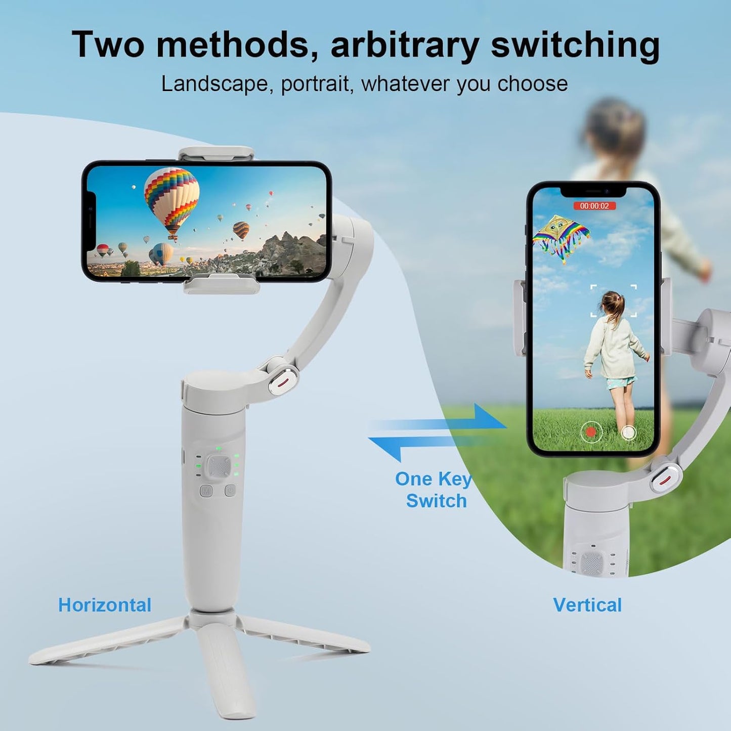 GIMBAL SMARTPHONE STABILIZER | M1 3-AXIS MERAK ONE