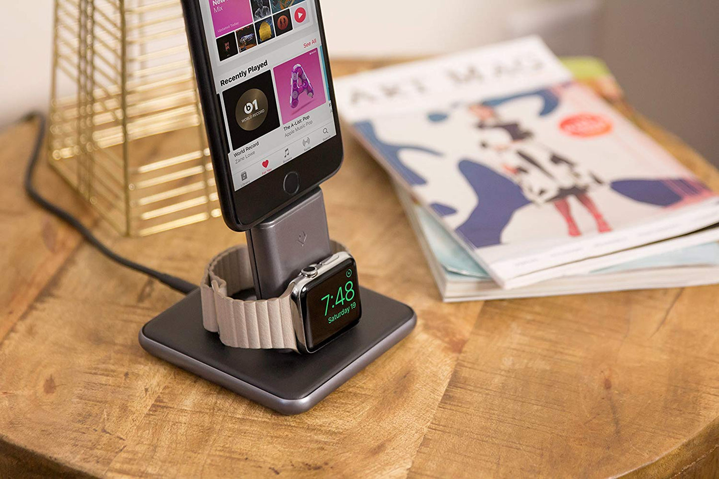 HiRise Duet by Twelve South for all Apple Watch & iPhone  2in1