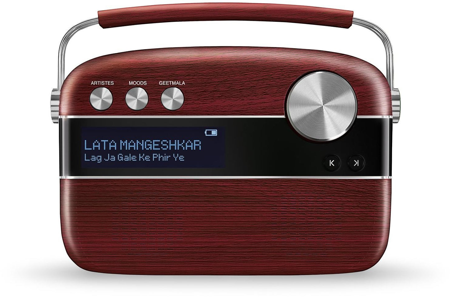 Saregama Carvaan Portable Digital Music Player (Wooden)