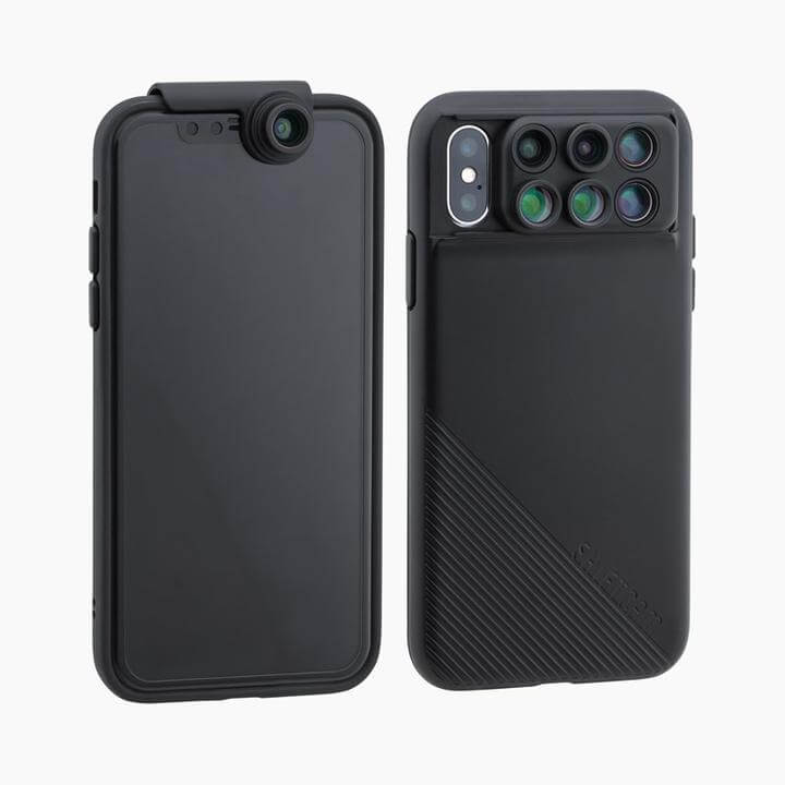 Shiftcam 6-in-1 MultiLens Case with Front Facing Lens for iPhone Xs/X