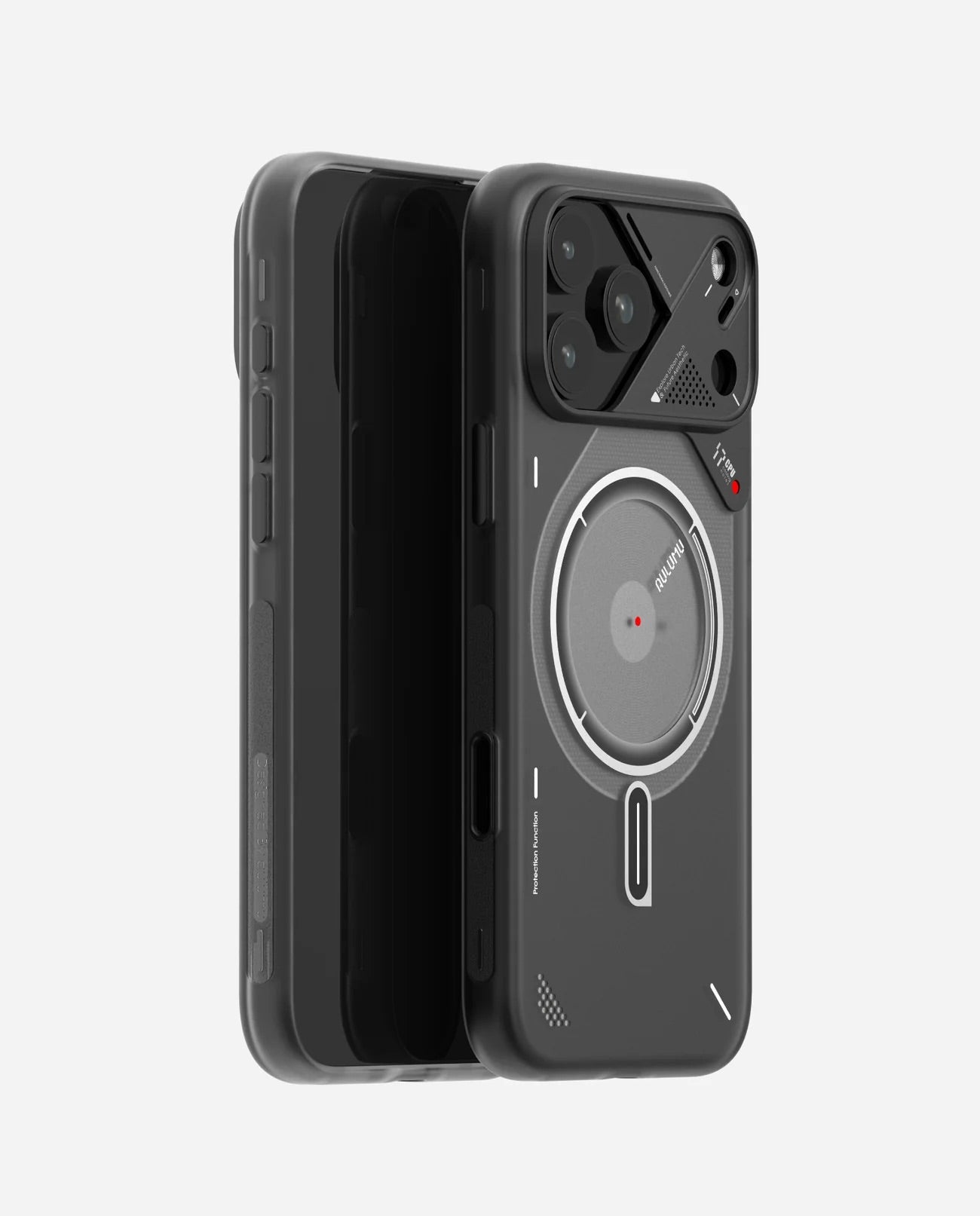 AULUMO A17 Frosted Case Subtle Glow-in-the -Dark For iPhone 17 Pro/ iPhone 17 Pro Max