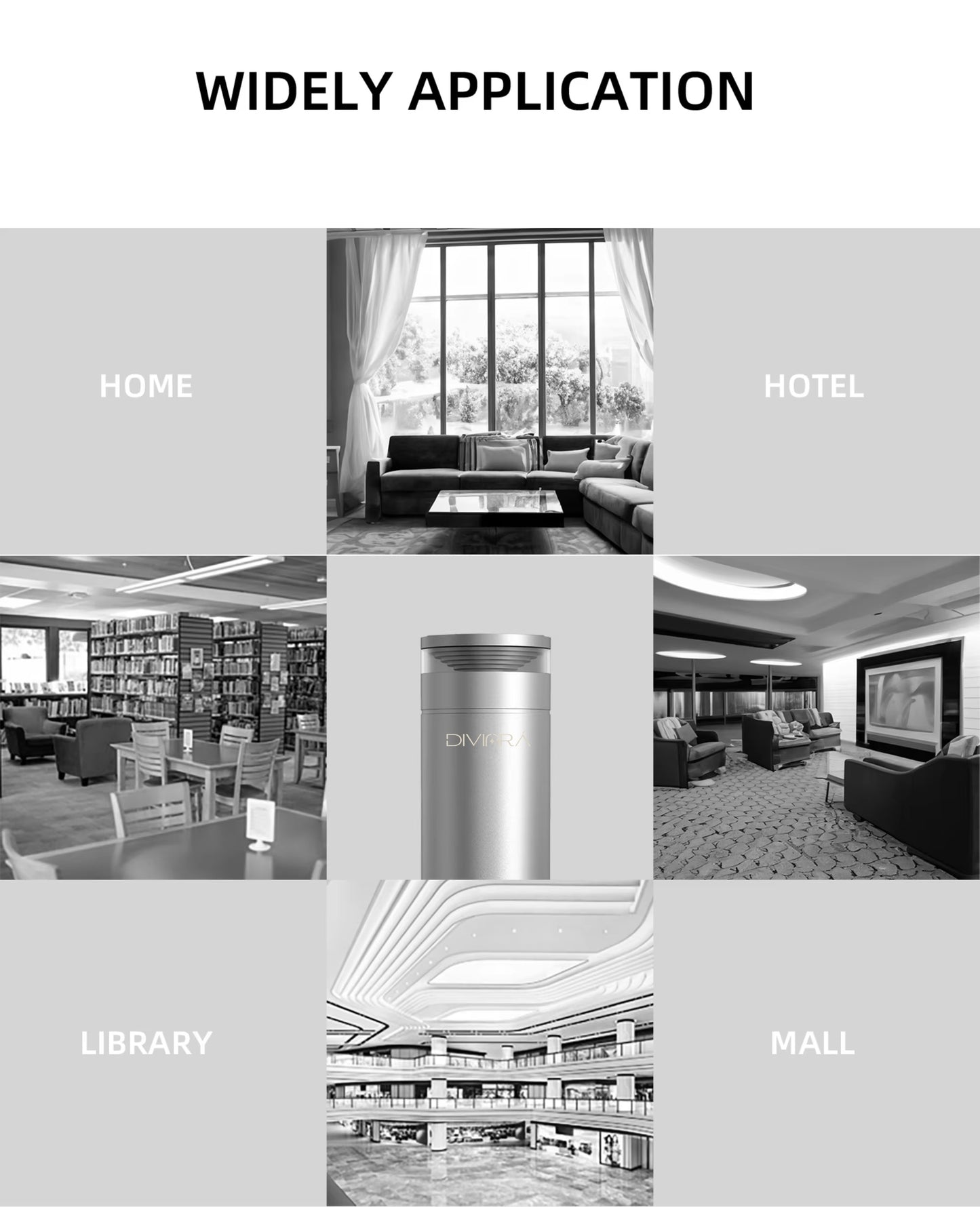 Aura Spire Pro Aroma Scent Diffuser by Diviura