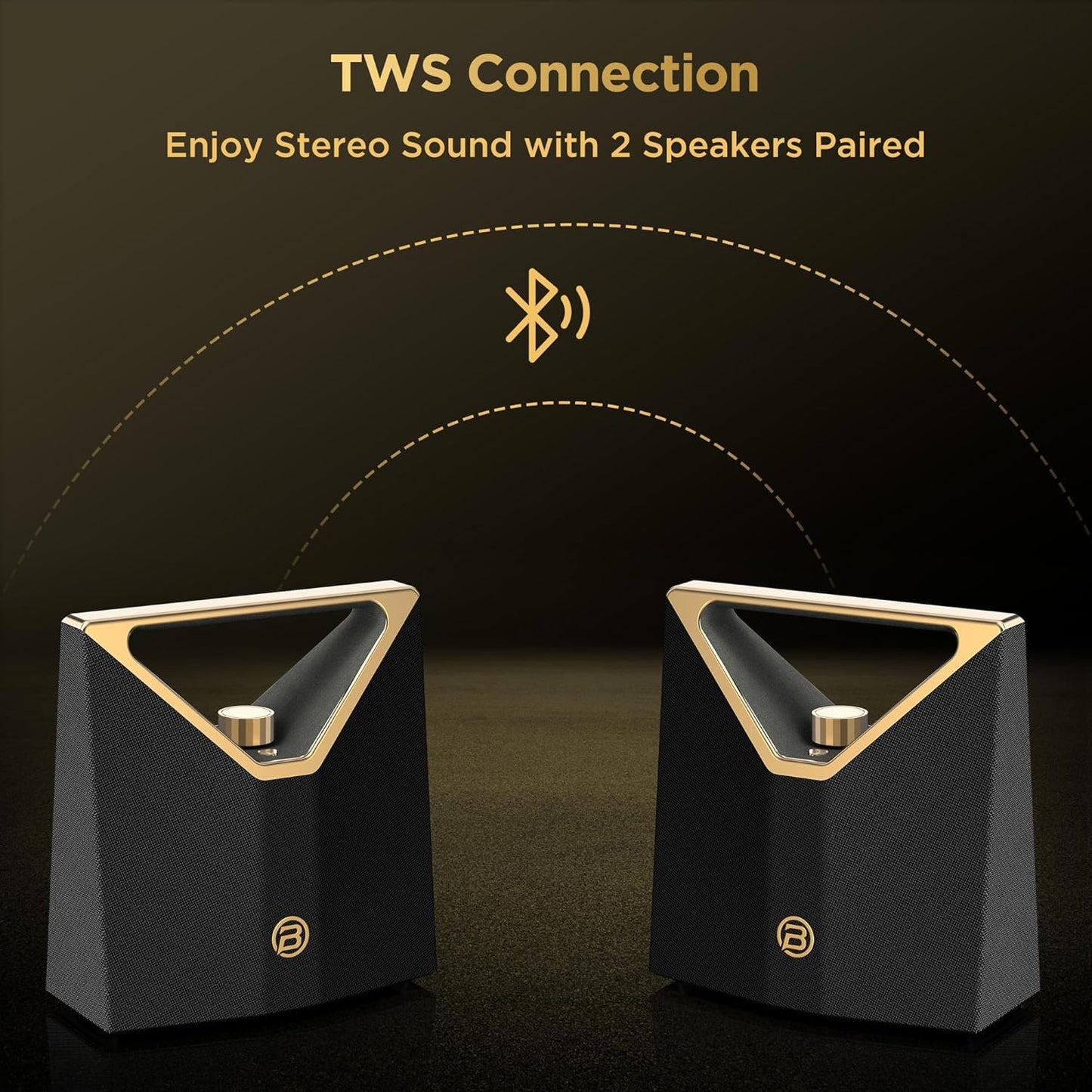 BUGANi Brief Pro - Portable Bluetooth Speaker