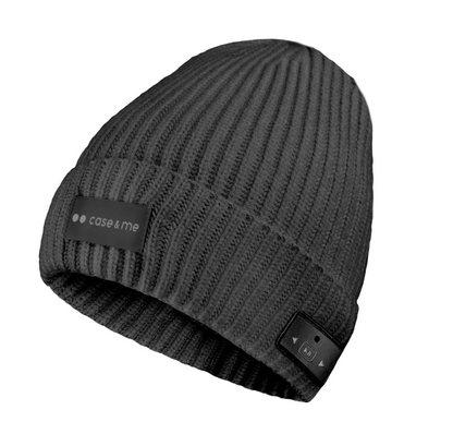 Case & Me Wooly Hat | Smart Woolen Cap with In-Built Bluetooth Earbuds