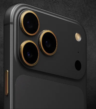 iPhone 17 PRO MAX Cosmic black with 24K Gold Edition by DIVIURA | 256Gb