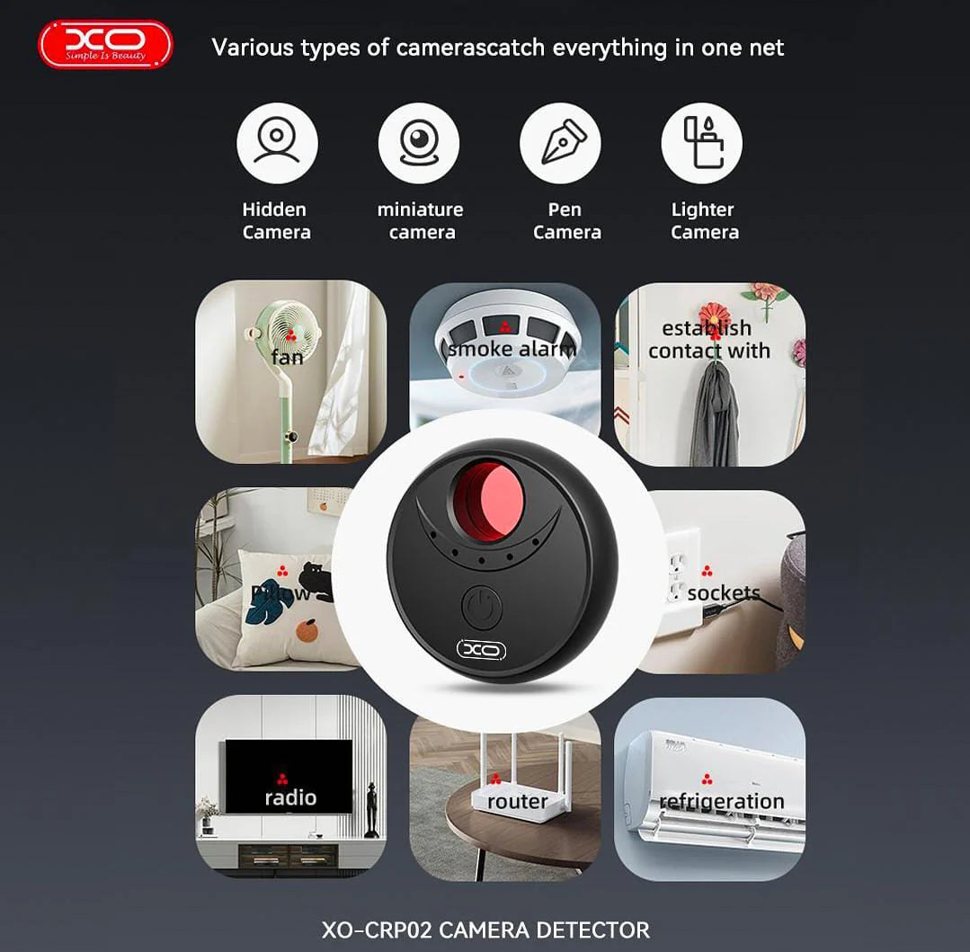 Hidden Camera Detector | Portable Anti-Spy Protection Device