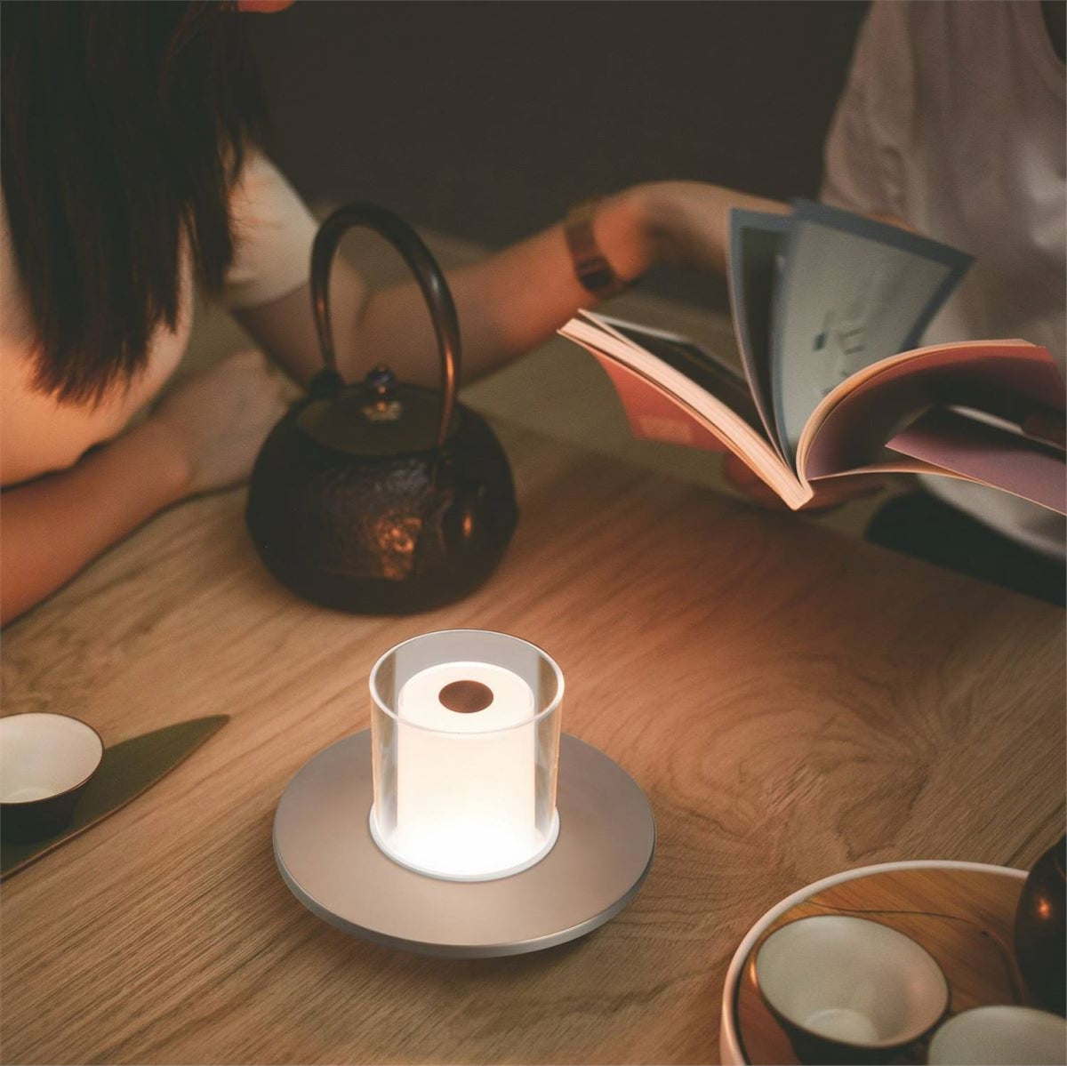 Candle-Dining Table Lamp