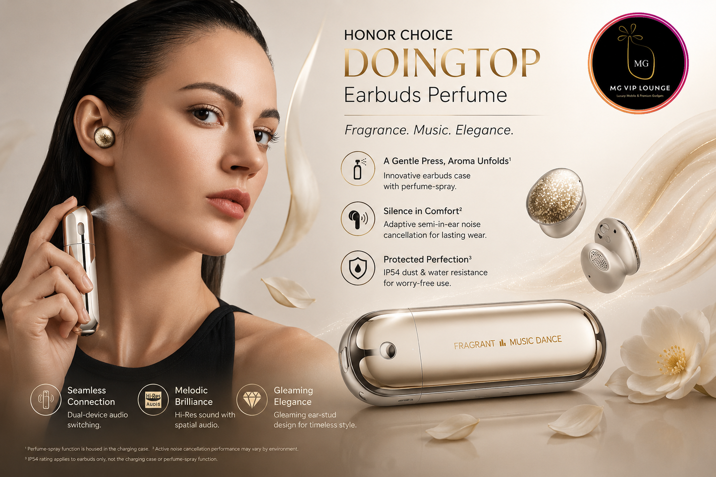 HONOR CHOICE DOINGTOP Earbuds Perfume |Perfume Earbuds