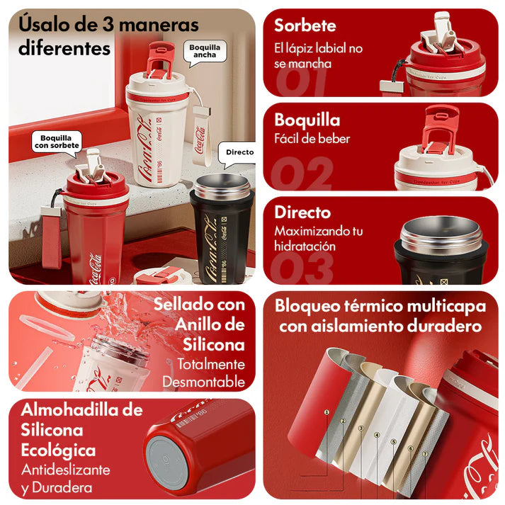 GERM×Coca-Cola Octagon Vacuum Tumbler Pro
